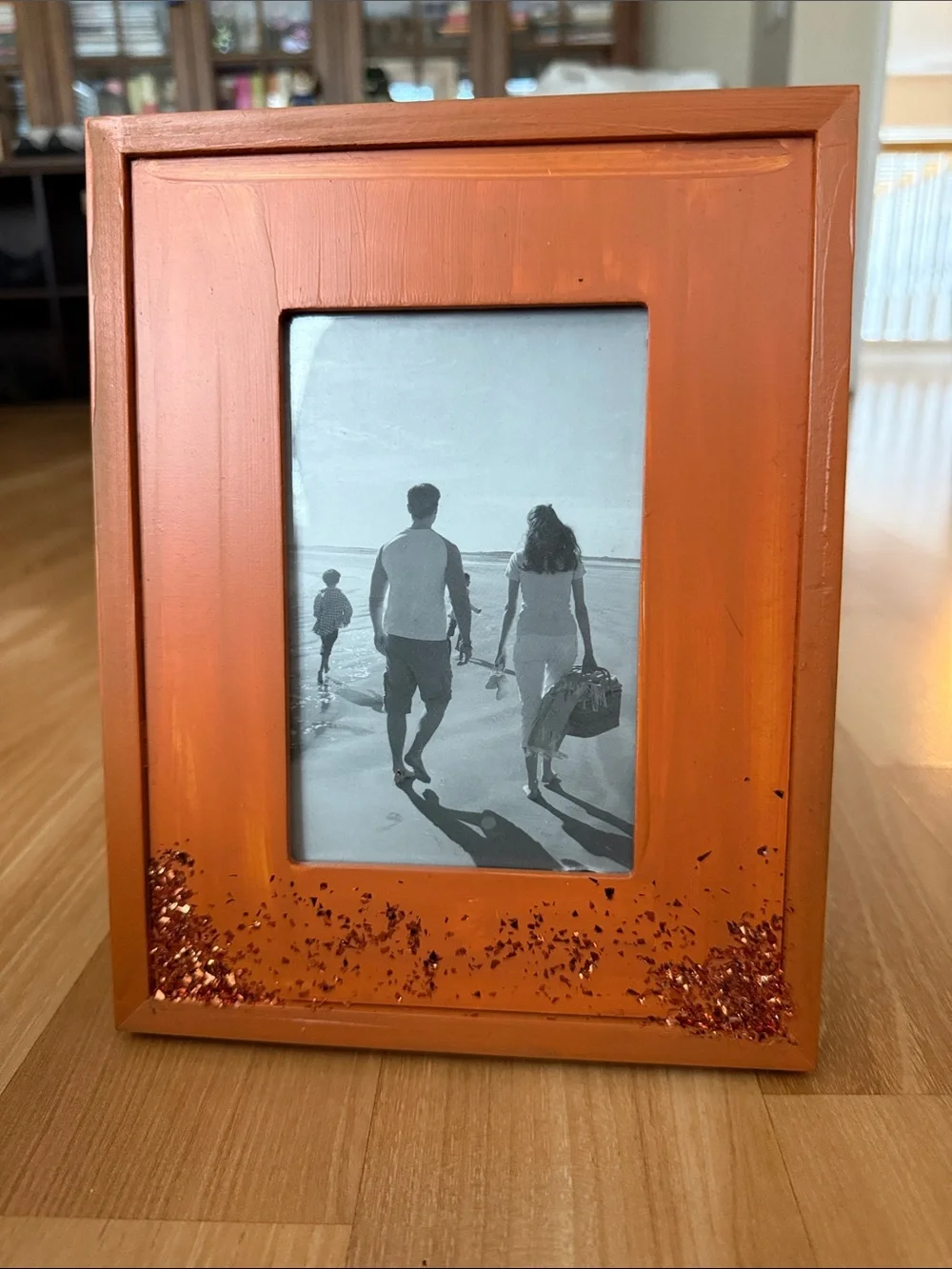 Vintage bright orange